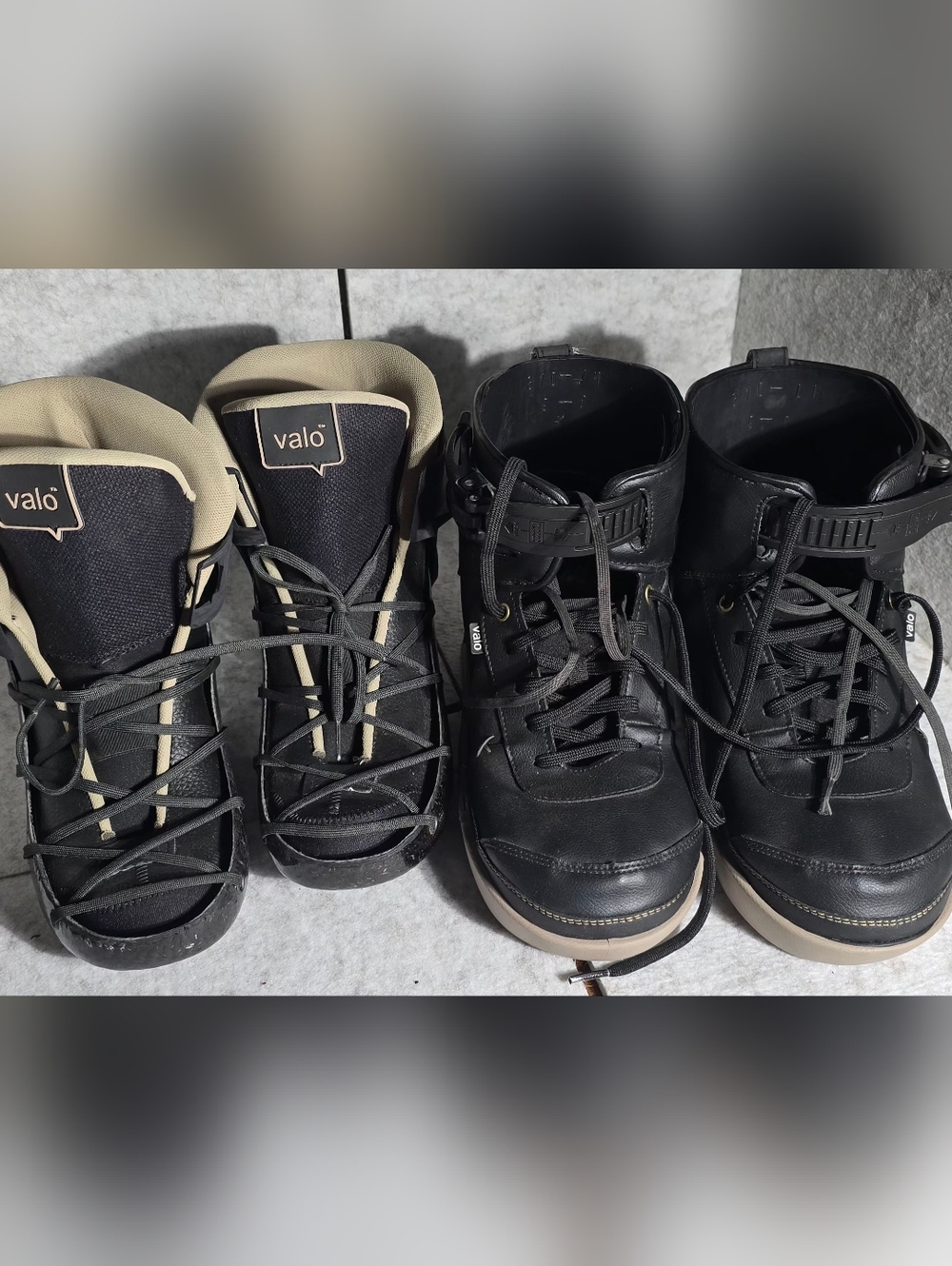 Valo Aggressive Inline Skate Boots Size 9 Black w/ Liners – Used